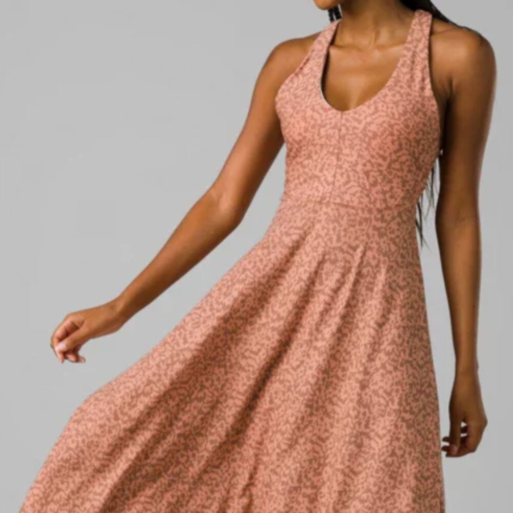NWT Prana Saxon Dress - Stretch Dress with built-in bra